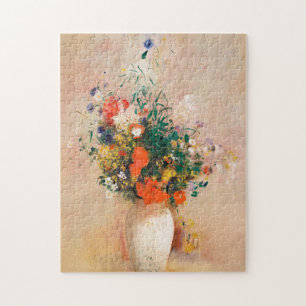 Puzzle Vase de flores por Redon Post-Impresionista