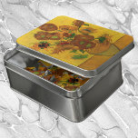 Puzzle Vase de la vida con 15 girasoles Vincent van Gogh<br><div class="desc">Still Life: Vase with Fifteen Sunflowers de Vincent van Gogh es un bello post de arte vintage que impresiona al resto de la vida por la pintura floral con hermosas flores de jardín de verano en flor. Un ramo de girasoles amarillos y naranjas florecientes forma parte de una serie de...</div>