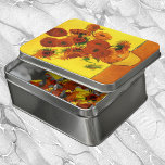 Puzzle Vase de la vida con 15 girasoles Vincent van Gogh<br><div class="desc">Still Life: Vase con los quince girasoles de Vincent van Gogh es un bello arte vintage post impresionismo aún vida floral pintura. Hermoso ramo de girasoles recién cortados en amarillo y naranja de un jardín de verano en plena floración. Sobre el artista: Vincent Willem van Gogh (1853-1890) fue uno de...</div>