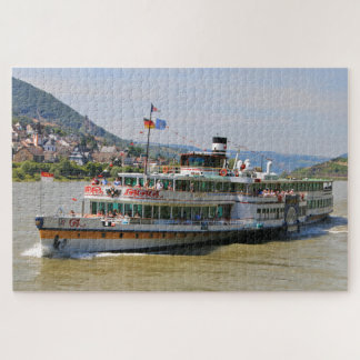 Puzzle Vasero de pádel, Goethe, río Rin, Alemania