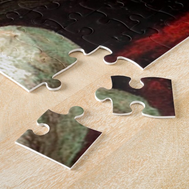 Puzzle Vasija Vintage con Peonies, Vincent van Gogh. (Lado)