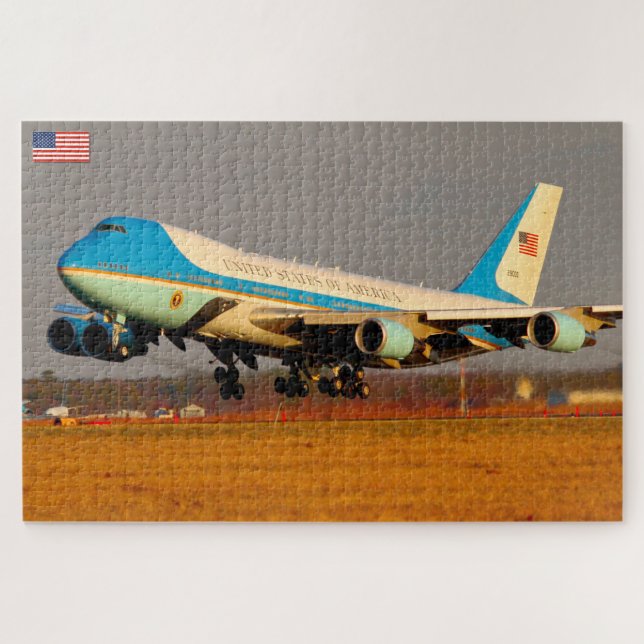 Puzzle VC-25A (747-200B) (20 x 30 PULGADAS) (Horizontal)