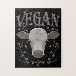 Puzzle Vegan - animales quieren vivir