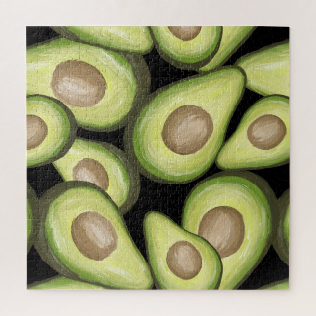Puzzle Vegan Avacados Fresco Gourmet (Vertical)