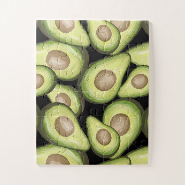 Puzzle Vegan Avacados Fresco Gourmet (Vertical)