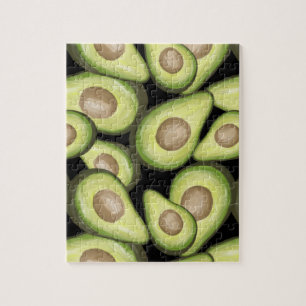 Puzzle Vegan Avacados Gourmet Fresco Corte