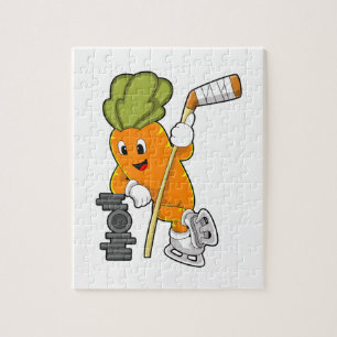 Puzzle Vegan Ice Hockey sobre hielo