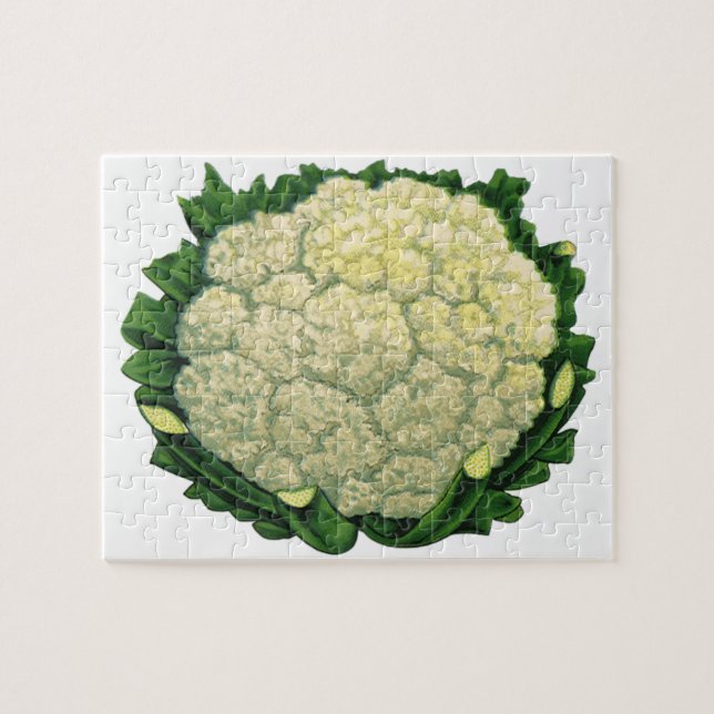 Puzzle Vegetales Vegetales Vegetales Cauliflower (Horizontal)