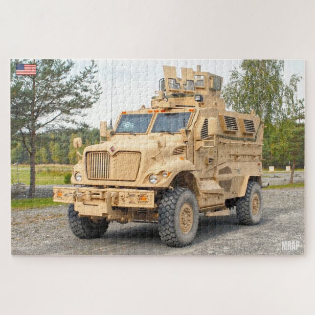 Puzzle VEHÍCULO MRAP DE EE. UU. (20x30 pulgadas) (Horizontal)
