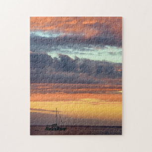 Puzzle Vela al atardecer Hawaii - 11x14 - 252 pcs.