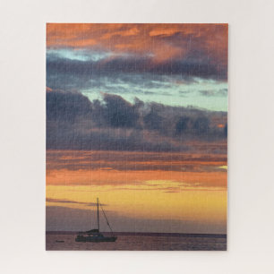 Puzzle Vela al atardecer Hawaii - 16x20 - 520 pcs.