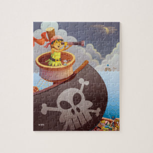 Puzzle Vela con piratas
