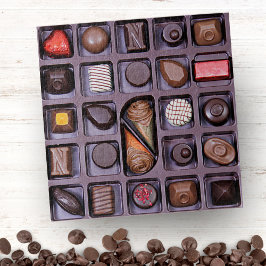 Puzzle Vela de trufas de chocolate