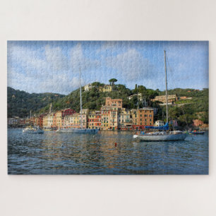 Puzzle Vela en Portofino, Italia - 20 x 30 pulgadas