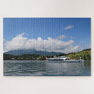 Puzzle Vela Lago Lucerna Suiza - 20x30 - 1014 pc