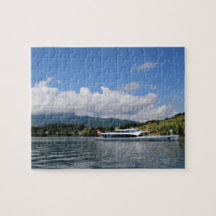 Puzzle Vela Lago Lucerna Suiza - 8x10 - 110 pcs.