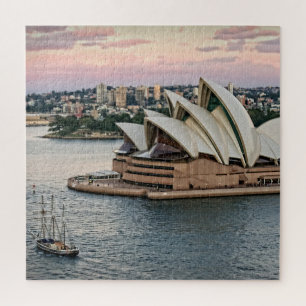 Puzzle Vela por Sydney Opera House - 20x20 - 676 pcs