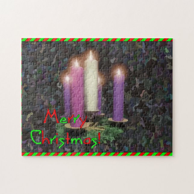 Puzzle Velas de Adviento (Horizontal)