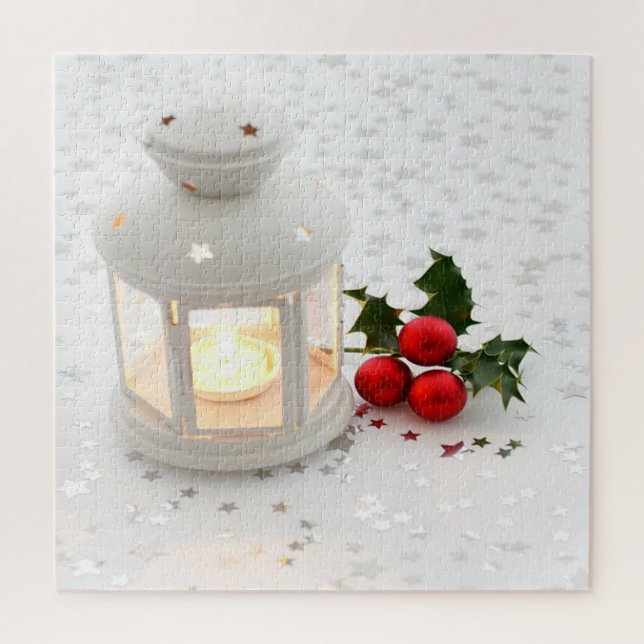 Puzzle Velas, estrellas, vacaciones (Vertical)