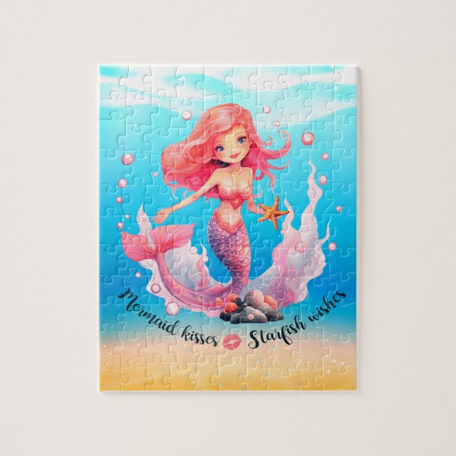 Puzzle Ven a nadar conmigo Sirena (Vertical)