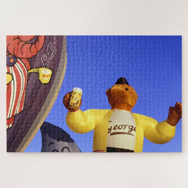 Puzzle Ven a volar con George. (Horizontal)