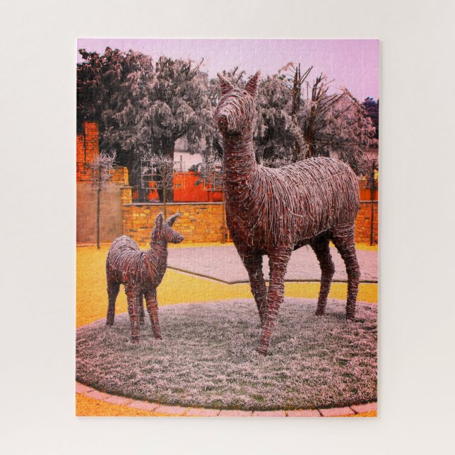 Puzzle Venado de wickerwork (Vertical)