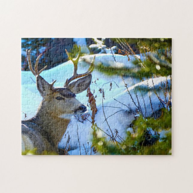Puzzle Venado de Yellowstone. (Horizontal)