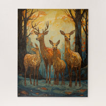 Venado en el bosque
