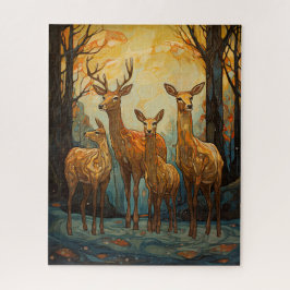 Puzzle Venado en el bosque