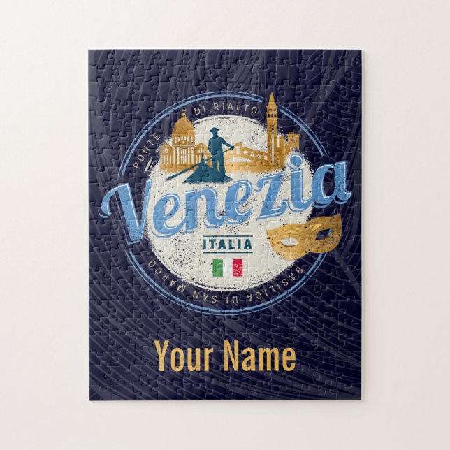 Puzzle Venecia con la cosecha del carnaval de Italia gond (Vertical)