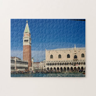Puzzle VENECIA CON VISTAS CLÁSICAS 11 x 14 Y EL PALACIO 