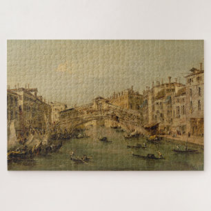 Puzzle Venecia: El taller de Rialto de Francesco Guardi I