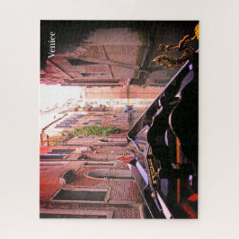 Puzzle Venecia Gondola Ride en Canal Italia