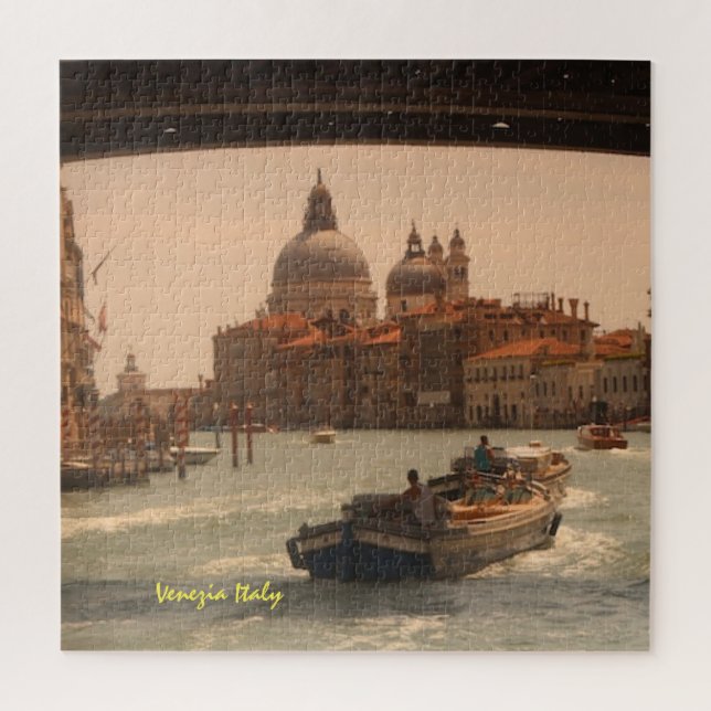 Puzzle Venecia Italia Gran Canal Vintage (Vertical)