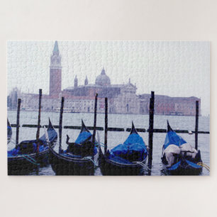 Puzzle Venecia Italia Viaja Gran Canal Góndolas