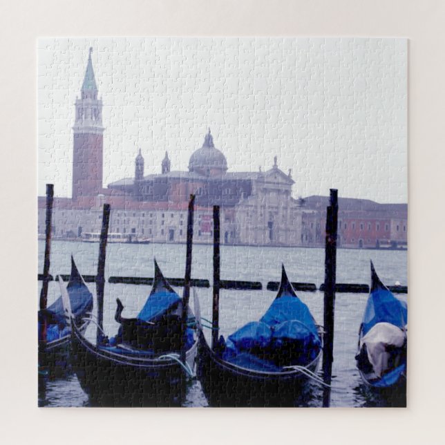 Puzzle Venecia Italia Viaja Gran Canal Góndolas (Vertical)