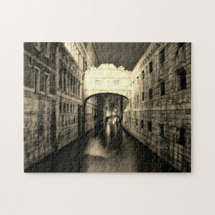 Puzzle Venecia y Puente de los suspiros/la Italia de los 