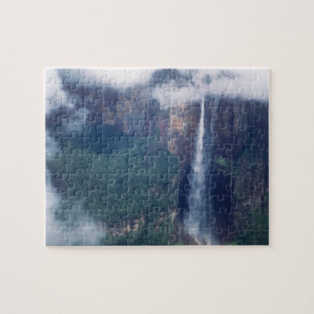 Puzzle Venezuela, Salto Ángel, Parque Nacional Canaima (Horizontal)