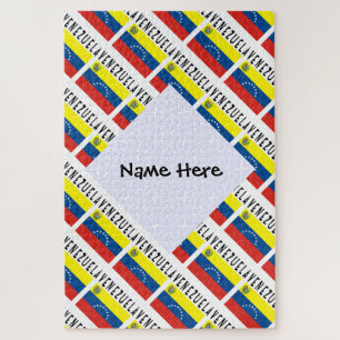 Puzzle Venezuela y Bandera de Venezuela Personalizadas en