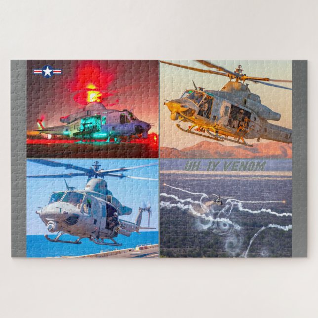 Puzzle VENOM UH-1Y (20x30 PULGADAS) (Horizontal)