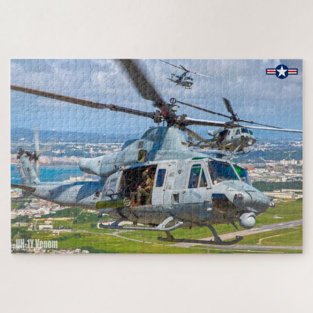 Puzzle VENOM UH-1Y (20x30 PULGADAS) (Horizontal)