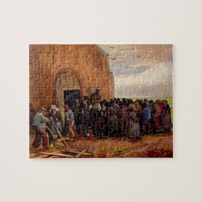 Puzzle Venta de restos de obra por Vincent van Gogh (Horizontal)