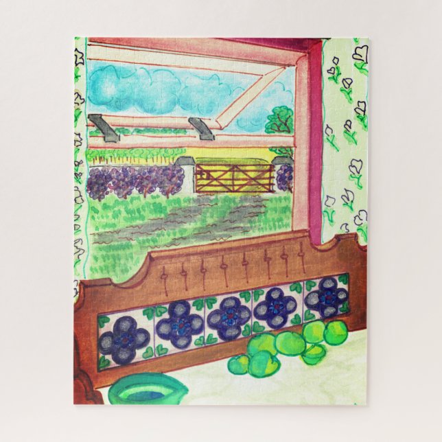 Puzzle Ventana de Farmhouse (Vertical)