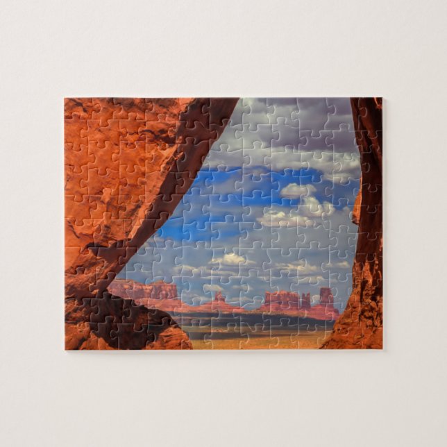 Puzzle Ventana de roca al Monumento Valley, AZ (Horizontal)