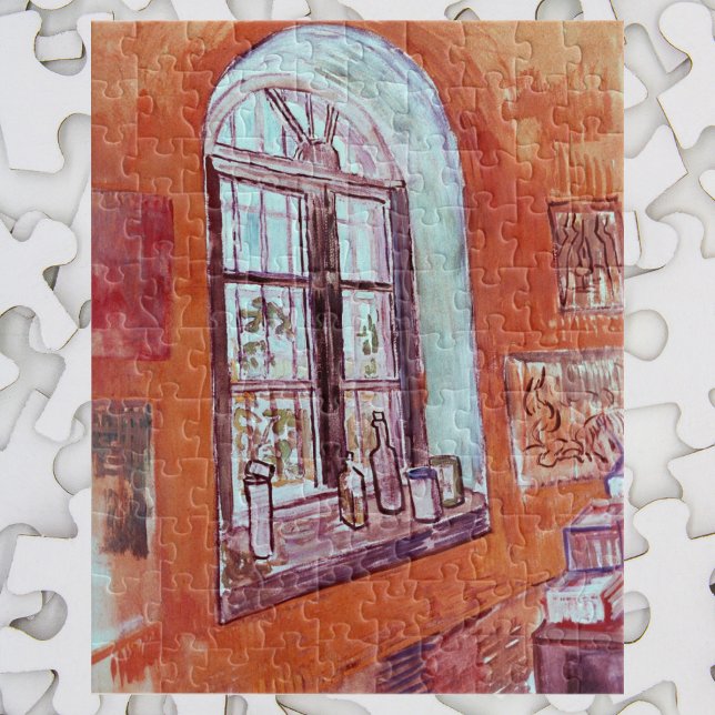 Puzzle Ventana del estudio de Vincent van Gogh en el asil (Subido por el creador)