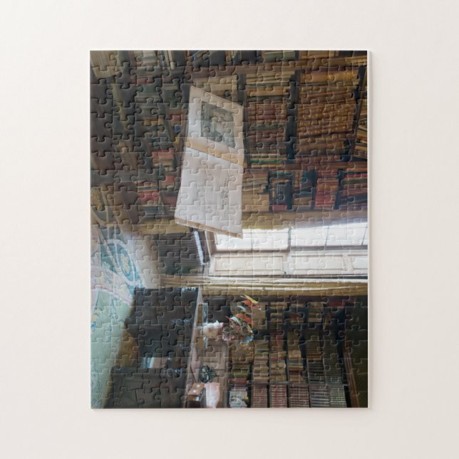 Puzzle Ventana en la biblioteca (Vertical)