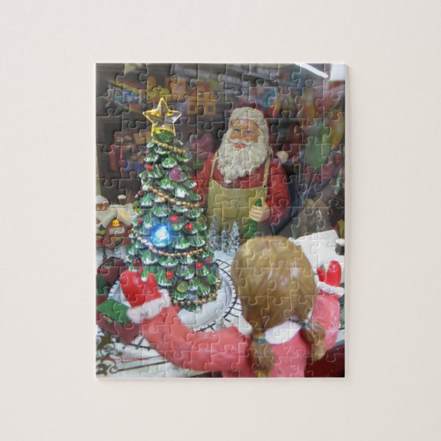 Puzzle Ventana navidades (Vertical)