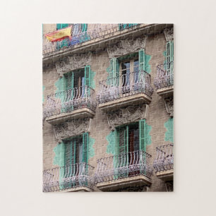 Puzzle Ventanas Art Nouveau - Barcelona, España