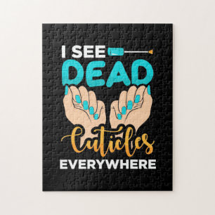 Puzzle Veo Las Cutículas Por Todas Partes