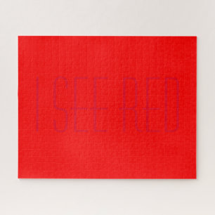 Puzzle veo rojo